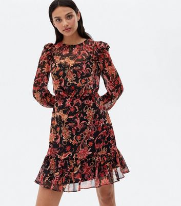 new look paisley dress