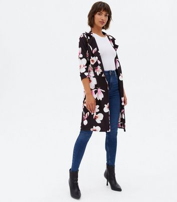long floral jacket