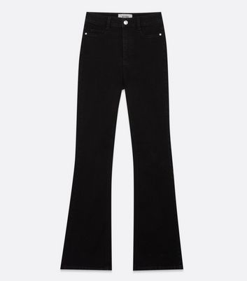 Black Waist Enhance Quinn Bootcut Jeans 