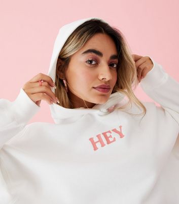 Petite white sales hoodie