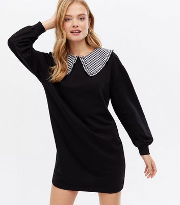 sweatshirt dress new look