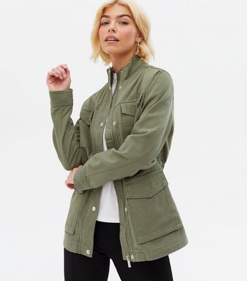 Womens sale khaki shacket