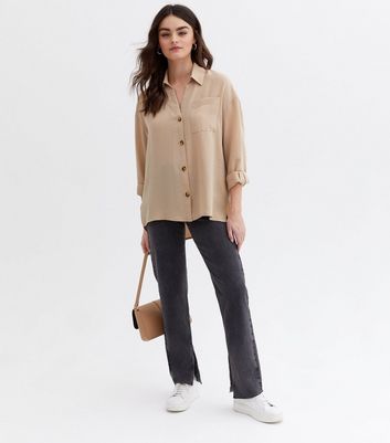 Long Sleeve Oversized Shirt 