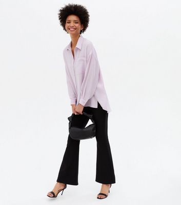 Click to view product details and reviews for Lilac Pocket Front Long Sleeve Oversized Shirt New Look.