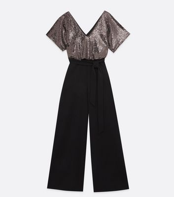 new look sparkly jumpsuit