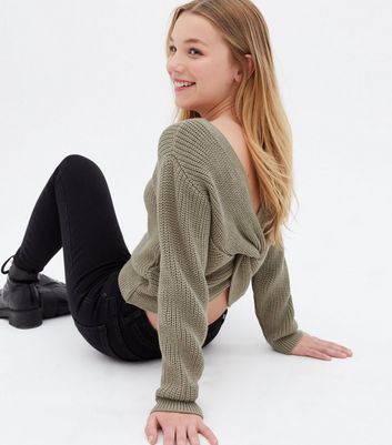 green jumper girls