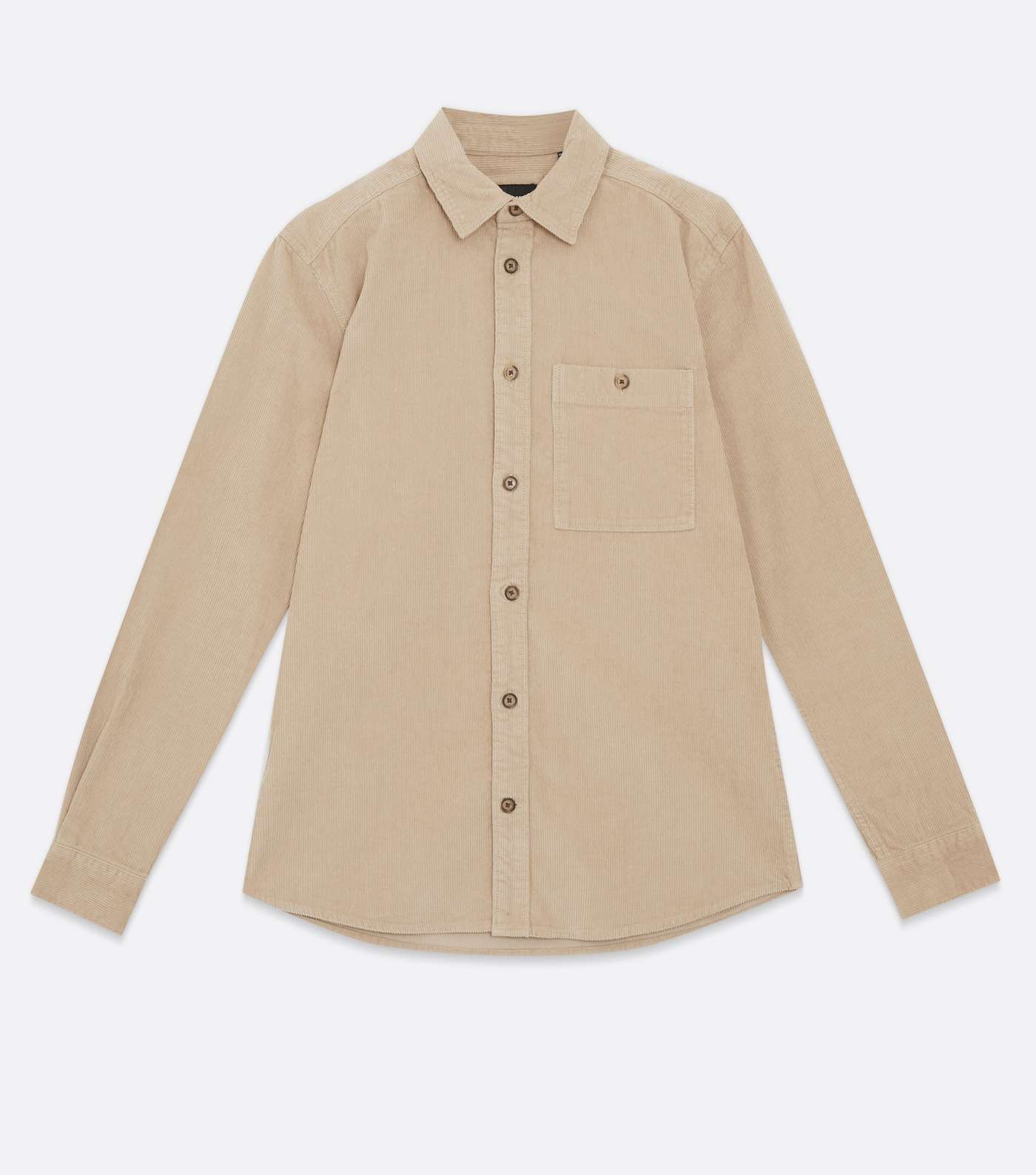 Only & Sons Stone Cord Long Sleeve Shirt Image 5