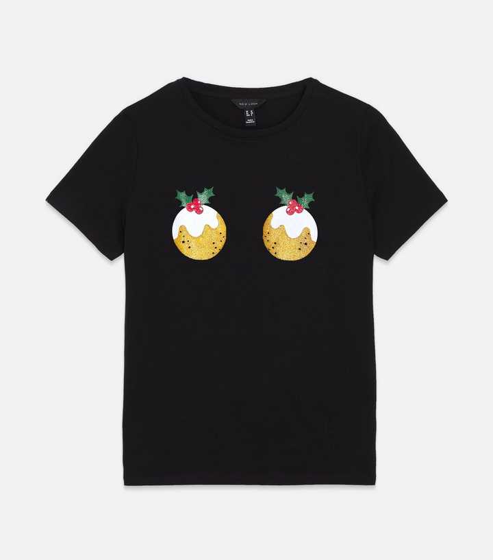 christmas pudding t shirt