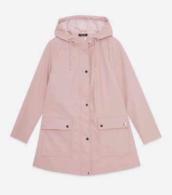 Pale on sale pink raincoat