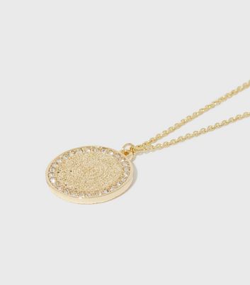 New look clearance coin necklace