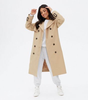 Long trench outlet coat petite