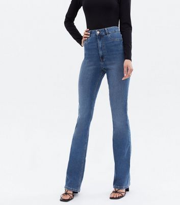 Tall Blue Waist Enhance Quinn Bootcut 