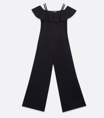 Cold shoulder jumpsuit new look online