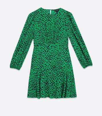 turquoise tea dress