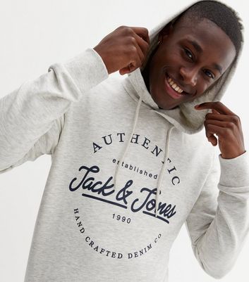 Jack and jones outlet white hoodie