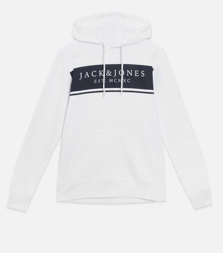 White Latest Hoodies Balr White Hoodie Top