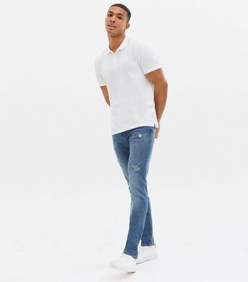 polo shirt with skinny jeans