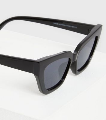cat eye rectangle sunglasses