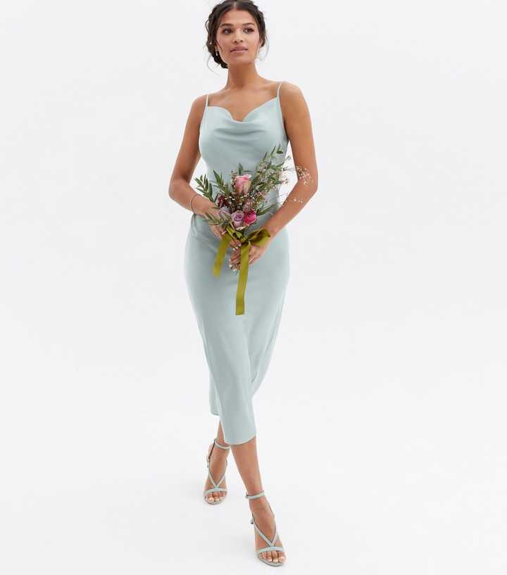 green emerald velvet dress Tuscany Maxi Slip Dress ~ Moss Green Luxe Satin – Show Me Your Mumu