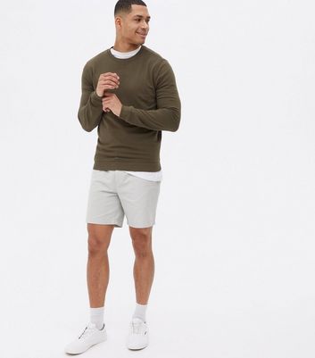 mens chino shorts slim