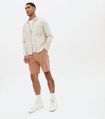new look chino shorts