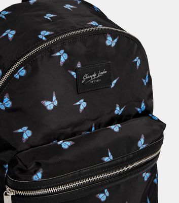 Black butterfly cheap backpack