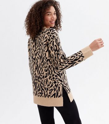 Ladies animal print clearance jumpers