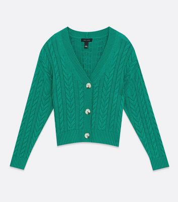 New look hot sale green cardigan