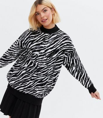 New look zebra clearance jumper