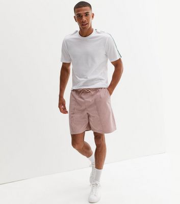 Pink shorts hotsell mens style