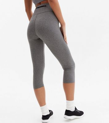Click to view product details and reviews for Pale Grey 3 4 Sports Leggings New Look.