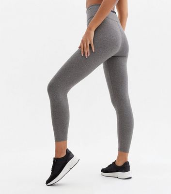 Click to view product details and reviews for Pale Grey Jersey 7 8 Sports Leggings New Look.