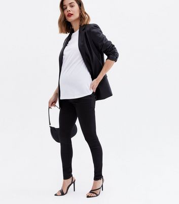 new look emilee jeggings black