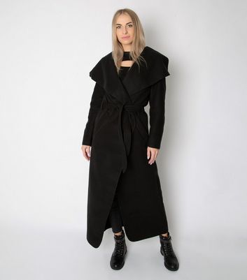 black belted duster coat