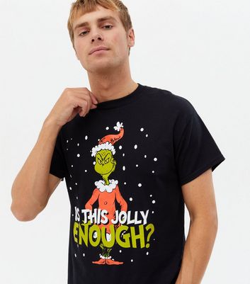 grinch black shirt