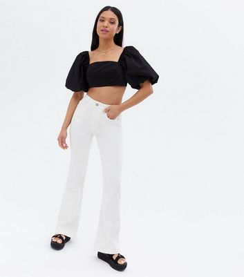 new look petite flare jeans