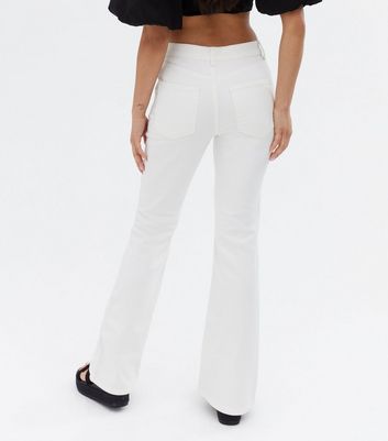 Mid rise flare outlet pants