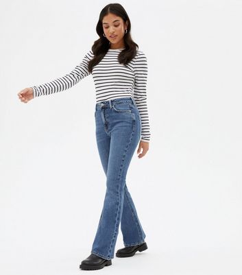Mid Rise Flared Brooke Jeans 