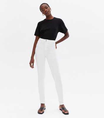 Tall White Lift & Shape Jenna Skinny Jeans
