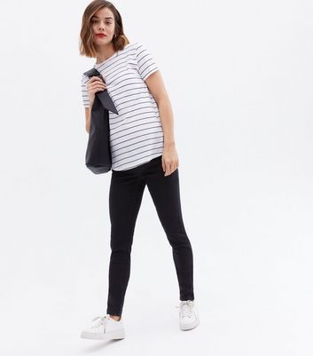 Maternity Tall Black Under Bump 'Lift 