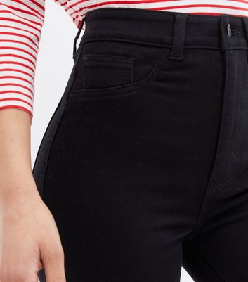 Click to view product details and reviews for Tall Black High Waist Hallie Super Skinny Jeans New Look.