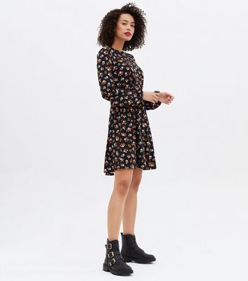 oasis crushed ditsy floral dress