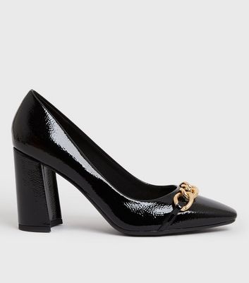 garda block heel pump