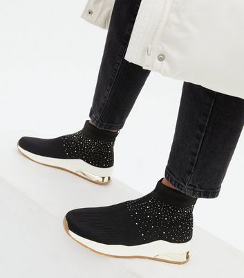 Embellished on sale sock trainers