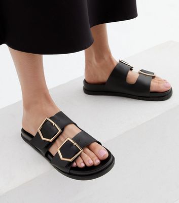 wide fit slider slippers