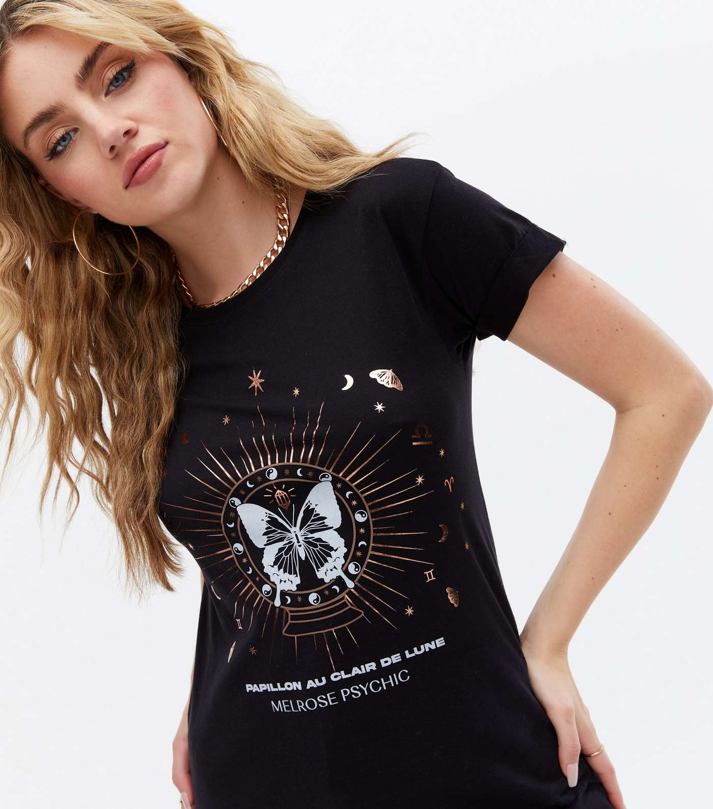 Black Mystic Butterfly T-Shirt