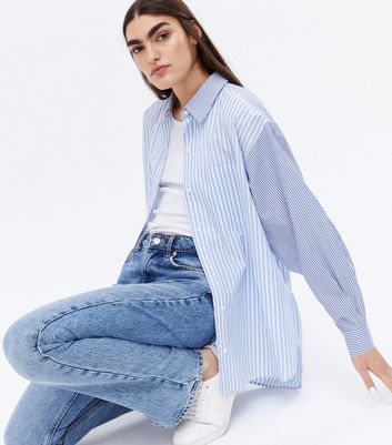 new look striped blouse
