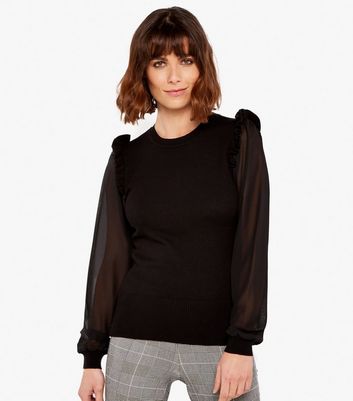 New look outlet frill jumper