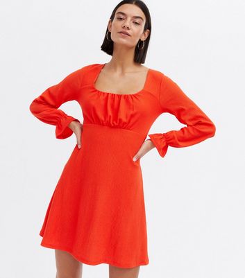 Click to view product details and reviews for Red Ruched Bustier Mini Dress New Look.