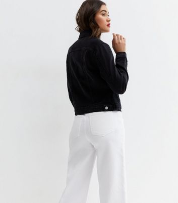 Black Denim Jacket | New Look
